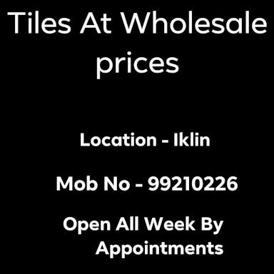 Tiles At Wholesale Prices
