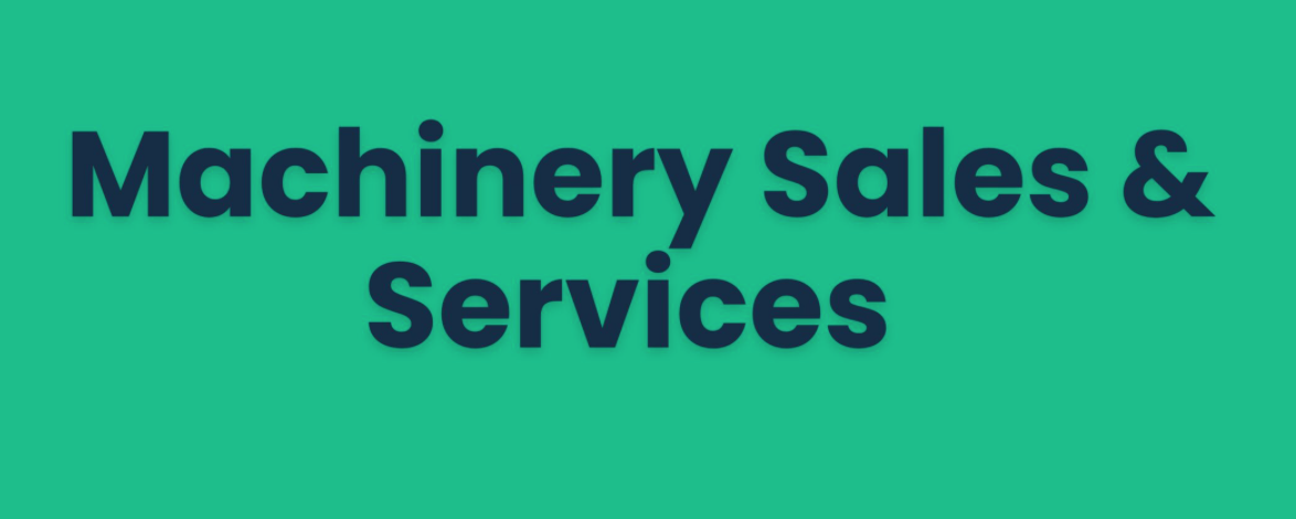 Machinery Sales & Services