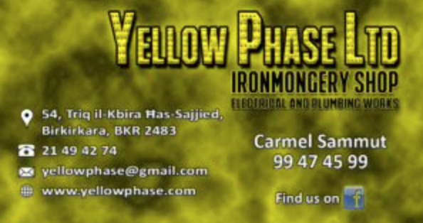 Yellow Phase Ironmonger